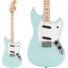 Squier by Fender Sonic Mustang Maple Fingerboard White Pickguard Daphne Blue электрогитара 