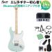 Squier by Fender Sonic Stratocaster HT H Maple Fingerboard White Pickguard Sonic Blue электрогитара начинающий 14 позиций комплект Bluetooth установка Mini усилитель есть 