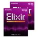 Elixir �G���N�T�[ NANOWEB �t�H�X�t�@�[�u�����Y 12-53 ���C�g 2�Z�b�g #16052 �A�R�[�X�e�B�b�N�M�^�[�� ����������2�p�b�N