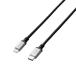  Elecom высокая прочность Lightning кабель 1.2m MPA-CLS12BK