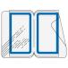 kokyoKOKUYO индекс прихвата C прозрачный защитная плёнка большой синий 9 одна сторона ×9 листов ta-122B * кошка pohs 