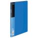 kokyo clear book A4 length stationary type 20 sheets pocket blue la-B20B