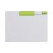 kokyoKOKUYO буфер обмена [K2] A4 ширина type длинная сторона .. желтый зеленый K2yo - -PS73YG