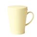  bamboo middle mug cover attaching car m dish cover attaching tall mug made in Japan light yellow approximately 300ml T-2663