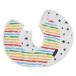 Mum 2 Mum(mam палец на ноге mam) bamboo цвет bib красочный полоса 