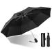  folding umbrella large 70CM[ two layer specification *140CM big size ] folding umbrella automatic . men's umbrella one touch super water-repellent speed . enduring a little over manner folding parasol .