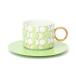 Francfranc franc franc PH cup &amp; блюдце / зеленый 