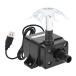 LEDGLE �����|���v DC 5V ���^�|���v �r�|���v ��������30�`40cm �g��1M �f�o��120L/H USB���d�� ���k�͔| �r���|