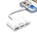�ߘa�i�����f��iPhone/iPad�ɓK�p USB Type-C �ϊ��A�_�v�^ 3in1 USB3.0/OTG �J�����A�_�v�^ �^�C�vC�w�b�h�Z