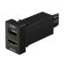  Toyota автомобильный USB порт &amp;HDMI порт имеется аудио панель 22x33mm