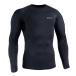 EXIOe comb o compression wear men's long sleeve ound-necked reverse side nappy navy M