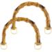  Samco s bamboo руль держать рука DIY bamboo руль bamboo держать рука рукоделие U форма сумка для бамбук производства натуральный материалы ручная работа D can имеется 2 пункт se