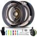 MAGICYOYO K2 Black Responsive Yoyo for Kids Beginners with Extra Unrespo