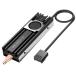 ineo M.2 �A���~�j�E�� �����̃q�[�g�p�C�v PCIe/NGFF SSD�q�[�g�V���N 2280 SSD�̂ݗp 20mm�t�@���t�� ����10