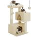 PAWZ Road башня для кошки Mini низкий . compact тонкий кошка tower коготь точить коготь .. paul (pole) кошка house 2... класть много голова ..sinia кошка 