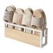IBUYKE подставка для тапочек 4 для ноги вход ванная салон отель место хранения . покупатель для из дерева тапочки место хранения компактный вход место хранения модный держатель салон 