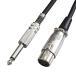 F-Factory �}�C�N�P�[�u�� 6.3mm ���m�����W���v���O�I�X-XLR/�L���m���v���O���X�P�[�u�� XLR�P�[�u�� 5m C-061