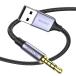 [ сменный товар ] MOSWAG USB 3.5 mm TRS аудио Jack адаптер,3.28 FT/1 m USB мужской из 3.5 mm AUX стерео o
