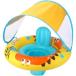  baby надувной круг baby float SPF50+ солнцезащитное средство удален возможный затеняющий экран, шторки от солнца ванна ребенок пара inserting младенец безопасность 6 месяцев -3 лет. детский 