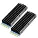 GLOTRENDS M.2�q�[�g�V���N�A�Ж�/���ʃ`�b�vM.2 SSD�pM.2�l�W�ƃT�[�}���p�b�h�APC/PS5/PS5�X�����C���X�g�[���p�i2