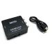 �y�݊��i�z HDMI to RCA�ϊ��� HDMI to AV�ϊ��R���o�[�^�[ USB�P�[�u���t��1080p �Ή� �Q�[���@/�Z�b�g�g�b�v�{�b�N�X/D