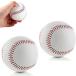 MEOTDEOY бейсбол мяч catch мяч для софтбола бейсбол белый кожа тренировка мяч софтбол мягкость . бейсбол тренировка мяч 2