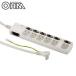 OHM �A�[�X�����K�[�h/3P�v���O�Ή� �ʃX�C�b�`�t�� �ߓd�^�b�v 6�� 1.8m HS-T1259W