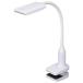 OHM LED�f�X�N�����v �N�����v�^�C�v �����F �z���C�g LTC-LS16P-W