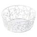 chi.. промышленность (Tidorisangyou) корзина белый 14X14Xh6cm тросик корзина 89-70WH