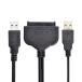 CY SATA - USB 3.0 адаптор кабель предварительный 5V источник питания 6Gbps 2.5 дюймовый установленный снаружи SSD HDD твердый Drive 22 булавка Sata