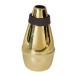  trumpet weak sound vessel silencing for mute quiet crab home practice noise ABS resin ( Gold )