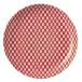  свет . керамика стрела . круг тарелка 23cm красный 52245004