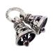 [ fortuna ] простой twin bell ( серебряный ) серебряный 925 кран bell двойной FT003