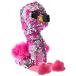  meteor ei упаковка Ty Flippables Pinky ( фламинго ) M размер примерно ширина 11cm x высота 19cm x глубина 12cm