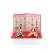 ryuukodou.. sama кукла hinaningyo ..... персик. .. Hinamatsuri интерьер украшение compact столица крепдешин. . становится ширма ...../ примерно внутри 3.8~4.0×