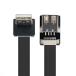Xiwai 1m сверху направление USB 2.0 Type-A мужской - женский удлинение данные Flat тонкий FPC кабель FPV диск сканер пудинг 