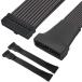 Xiatiaosann 2 упаковка маленький размер Mini USB 3.0 19 булавка 20 булавка удлинение заголовок адаптор кабель, основной панель для материнская плата USB3.0 удлинение ke-