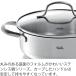 �t�B�X���[ (Fissler) ����� �T���t�����V�X�R (�t�_�����Ȃ��t�`�݌v / 24cm / 5.3L) ���g��������K���X�W�ƕ֗��Ȗڐ���t�� �֘A�摜1