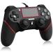 P4 проводной контроллер PlayStation 4 игра накладка выше комплектация версия USB подключение 2 -слойный колебание человек инженерия высокая прочность кнопка P3/PC/P4/ соответствует японский язык мнение 