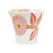  J кухня z. гора обжиг в печи cup ( кружка ) волна . видеть . сделано в Японии 130cc георгина красный S