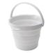  Исэ город глициния (ISETO) складной ведро soft ведро 8 type серый 8L ширина 32.8× глубина 30.0× высота 4.9~22.2cm сделано в Японии жаростойкий 100*C предотвращение бедствий 