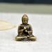  Mini изображение Будды большой день ..[ маленький 3.2cm латунный подлинный ... подлинный .._( не *. год рождение ) 10 2 главный защита книга@.. главный медь контейнер (........)