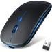 �}�E�X ���� �y�ɔ��^�EType-C�[�d���z Bluetooth 5.2 ���C�����X�}�E�X �É� ���^ �����x 3�i�KDPI�ؑ� �ȃG�l �p�\�R�� (�u���b�N)