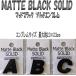 [ кошка pohs соответствует товар ] Восток Mark матовый черный solid эмблема [ машина сопутствующие товары / эмблема / алфавит / цифра / украшать ]