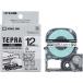  Tepra PRO tape repeated peeling off SS12KE white . black character 12mm King Jim 