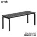 [ Revue привилегия есть ]artek Altec bench 153A черный белый стул aruva*a Alto L нога Финляндия 