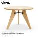 [ Revue привилегия есть ]vitra vi тигр Gueridongeli Don натуральный дуб solid 1050mm Jean Prouve Jean * голубой ve стол стол 
