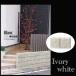  Blanc cement block ivory white [t120: basis type ] collection piled material . around * divider * flower .. recommendation 