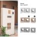  Silhouette cement block white [12 rectangle 1/2] collection piled material . around * divider . recommendation 