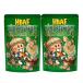 {2 шт. комплект }[ Корея популярный кондитерские изделия ]HBAF( мясо для жаркого tooni on миндаль тест )120g шар лук порей HBAF
